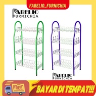4-tier Dish Rack/4-Tier Kitchen Rack/4-Tier Kitchen Rack/Jumbo Dish Rack/Standing Dish Rack