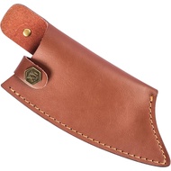XYJ Leather Sheath for 6 Inch Chef Knife Edge Guards Blade Protector Cleaver Knives Cover with Loop 