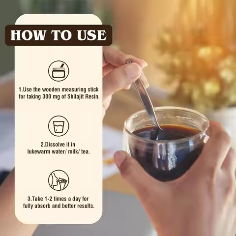 Shilajit Pure Himalayan Organic Shilajit Resin - 600mg Maximum Potency Natural Organic Shilajit Resi