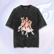 Twice Oversize Washed T-shirt | Stone Wash T-Shirt | Oversized T-shirt | Stone Wash Oversize | Washe