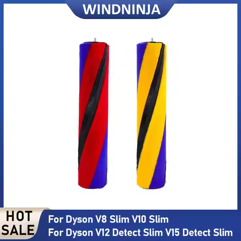 Durable Soft Roller Brush For Dyson V8 Slim V10 Slim V12 Detect Slim V15 Detect Slim Vacuum Cleaner 