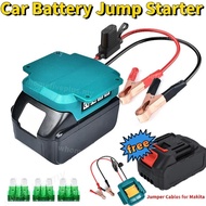 Portable Car Battery Jump Starter, Lithium Jump Starter with Alligator Clips & Fuse-Switch