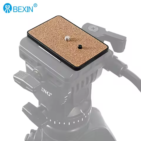 Camera Plate Quick Release Plate Tripod Plate Monopod Mount Adapter For YUNTENG 880/870/8008/860/950