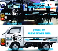 Stiker Body New Carry-Stiker Pick Up New Carrry-Stiker Cutting Wayang-Stiker Mobil Pick Up New Carry