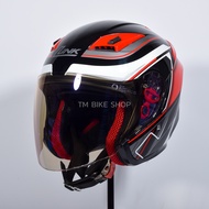 หมวกกันน็อค LINK รุ่น EROS หมวกกันน็อคเปิดหน้า รองรับบลูทูธ มี3ขนาด M L XL โดย TMBIKESHOP