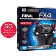 Fluval FX2 FX4 and fx6 High Performance Canister  12 months warranty in Singapore (best aquarium fil