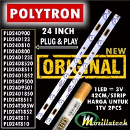 BACKLIGHT TV POLYTRON  BACKLIGHT POLYTRON PLD24D900 PLD24D123 PLD24D810 PLD24D800 PLD24D301