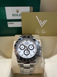 (Sold) 2018年 Rolex 126500ln 116500 白地