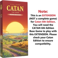 CATAN 6th Edition 5-6 Player Extension Board Game (Original) - Expand Game for More Players - Made b