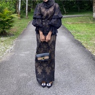 (PRELOVED)hijabistahub naura kurung raya 2023
