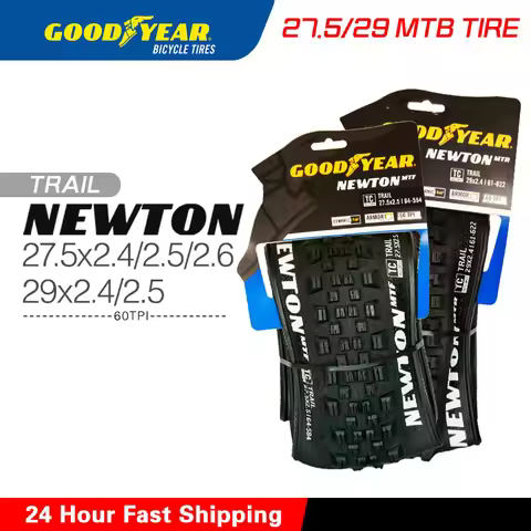 Goodyear 29 MTB Newton MTR & MTF Tire 27.5/29 Black Bicycle Tire Tubeless Ready 60TPI For Downhil, E