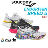 Saucony Endorphin Speed 5 Men (Free Practice Table) Road Running Shoes For