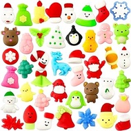Christmas Squishy Toys Halloween Party Favors Trick or Treat Goodie Bag Filler Halloween Decorations Kawaii Squishy Halloween Toys Gifts for Boy Girl Random
