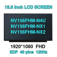 15.6" 120Hz Laptop LCD Screen B156HAN13.1 B156HAN13.0 NV156FHM-N4U NV156FHM-NX1 NX2 For Lenovo Legio