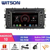 WITSON ANDROID 10 QUAD-CORE 2 DIN CAR DVD PLAYER FOR FORD MONDEO/FOCUS