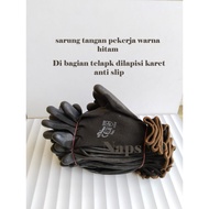 / WORK GLOVES BLACK COMET GLOVES FALM FIT GLOVES / ANTI-STUCK GLOVES