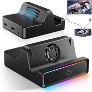 Dock Station Compatible with Nintenndo Switch 2, Portable TV Docking Station Replacement with 4K@120