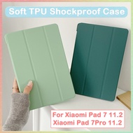 Soft TPU Case for Xiaomi Pad 7 2024 Xiaomi Pad 7Pro 11.2 Inch Tablet Cover