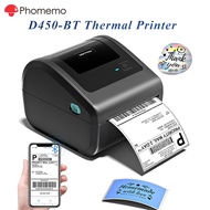 Phomemo D450BT Bluetooth Thermal Printer For Waybill,Label Sticker