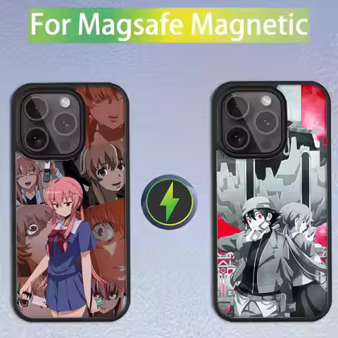Anime Mirai Nikki Phone Case For iPhone 17,16,15,14,13,12,11,Pro,Max,Plus,Mini,SE Magsafe Magnetic W