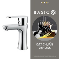 High quality Basic BW-605V hot and cold sink faucet, sturdy and highly durable chrome nickel-plated 