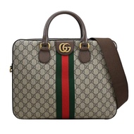 GUCCI 574793 Ophidia系列 經典印花兩用公事包.駝棕