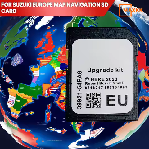 2023 For Navigation Map SD Card UK+Europe Car Suzuki SD Card Satellite Navigation SD Card 32GB GPS M