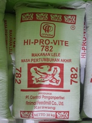 Pakan Pelet Ikan Hi-Provit 782 | Pakan Lele Nila Gurame 30kg 1 Sak