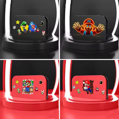 Super Mario Bros Holder for Nitendo Switch 2 Anime Anti-scratch Protective Cover Game Console Chargi