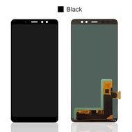 6.0 "Samsung Galaxy A8หน้าจอ LCD สำหรับโอแอล + 2018 A8Plus จอแสดงผล LCD แบบสัมผัสหน้าจอ A730 A8บวก A