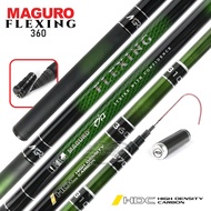 MAGURO FLEXING Tegek Fishing Rod | 360 450 540 630 | Zoom Pole | High Density Carbon ~ IM Store