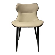 FURDINI DINING CHAIR H005 PU KHAKI BEIGE 47x54x81CM