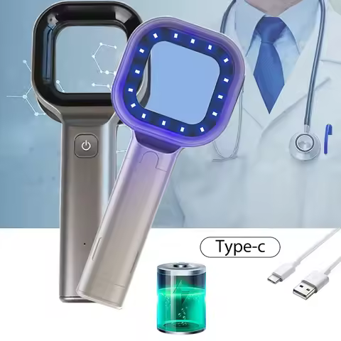 NEW Skin Analyzer Handheld Wood Lamp For Pet Cat and Dog Skin Detection 365 Nanometer UV Irradiation