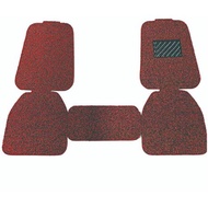 2-Row 5-Piece Vermicelli Carpet for Triton DC Car
