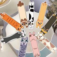 30pcs Cat And Dog Bookmarks, Minimalist Artistic English Decorative Student Book Reading Stationery 