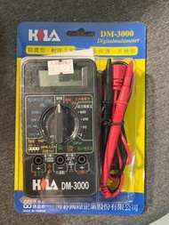 HILA DM-3000多功能電子式數字三用電表