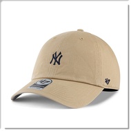 [ANGEL NEW ERA] 47 brand MLB NY York Yankees Khaki Small Label Soft Boss Old Hat Baseball Cap Wear T