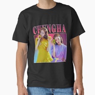 Chungha Premium T-Shirt Unisex Round Neck T-Shirt, Unique, Creative, Fashionable and Cool, Suitable 