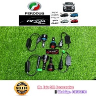 White Led H11 Perodua Bezza Myvi Alza Axia Ativa Led Putih Padu