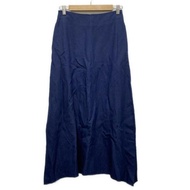 Ebure Skirt Size 3 Navy Women Long Direct from Japan Secondhand