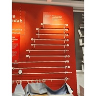 IKEA IRJA Curtain Rod 140 cm , Cut to Length