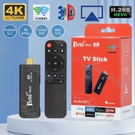 ทีวีสติ๊ก 4k Android TV Stick 4K แอนดรอยด์ทีวีสติ๊ก Android 12.0 พร้อมแอพ Netlfix Youtube TV box รอง