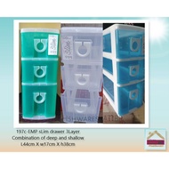 MULTIPURPOSE SLIM ORGANIZER /SLIM DRAWER 3LAYER COMBINATION-197C