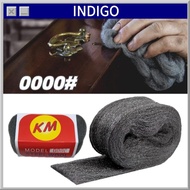 Steel Wool 0000 Super Soft Wool Steel Polishing Tool for Marble, Glass & Wood Surface Anti-Scratch