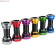 CHENZHI Bike Bottom Bracket, Threaded Aluminum Alloy Bicycle Bottom Bracket, Threaded Bottom Bracket