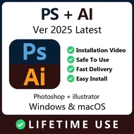 Adobe Photoshop Adobe Illustrator 2025 win/mac
