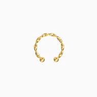 扭紋耳骨夾 - 925銀耳環 - 14K耳環 - 耳骨夾