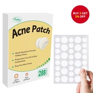 288PCS Round Acne Patches - Invisible Transparent Self-adhesive Cover for Skin, Makeup Concealer Ess