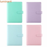 LUMINAR Binder Cover School Supplies Journal Stationery|Color A6/A5 File Folder Notepad Cover