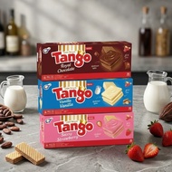 [TANGO] Wafer Biscuit Strawberry Chocolate Vanilla Indonesian Snacks Ready Stock Wafer Biskuit Biscu